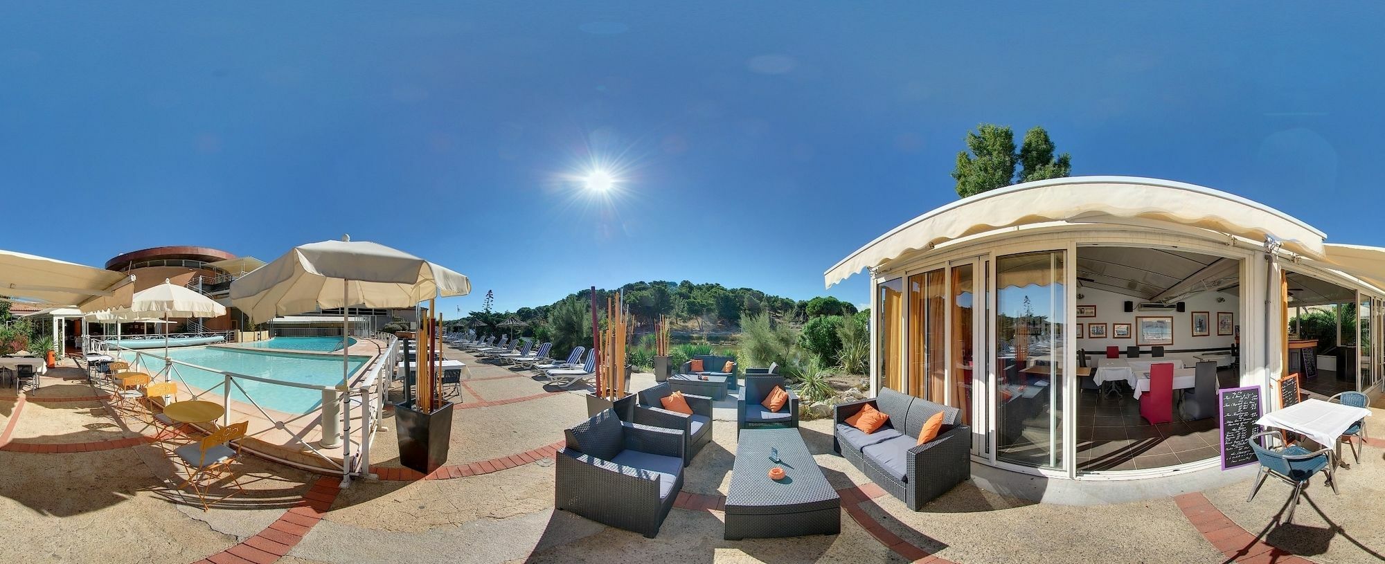 Hotel Le Phoebus Garden & Spa Gruissan Kültér fotó